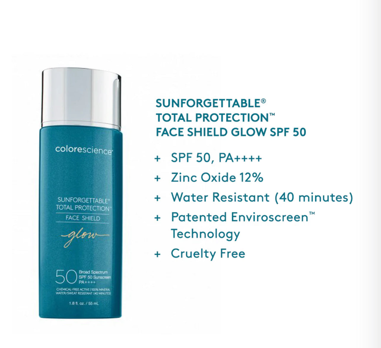 Sunforgettable® Total Protection® Face Shield Glow SPF 50