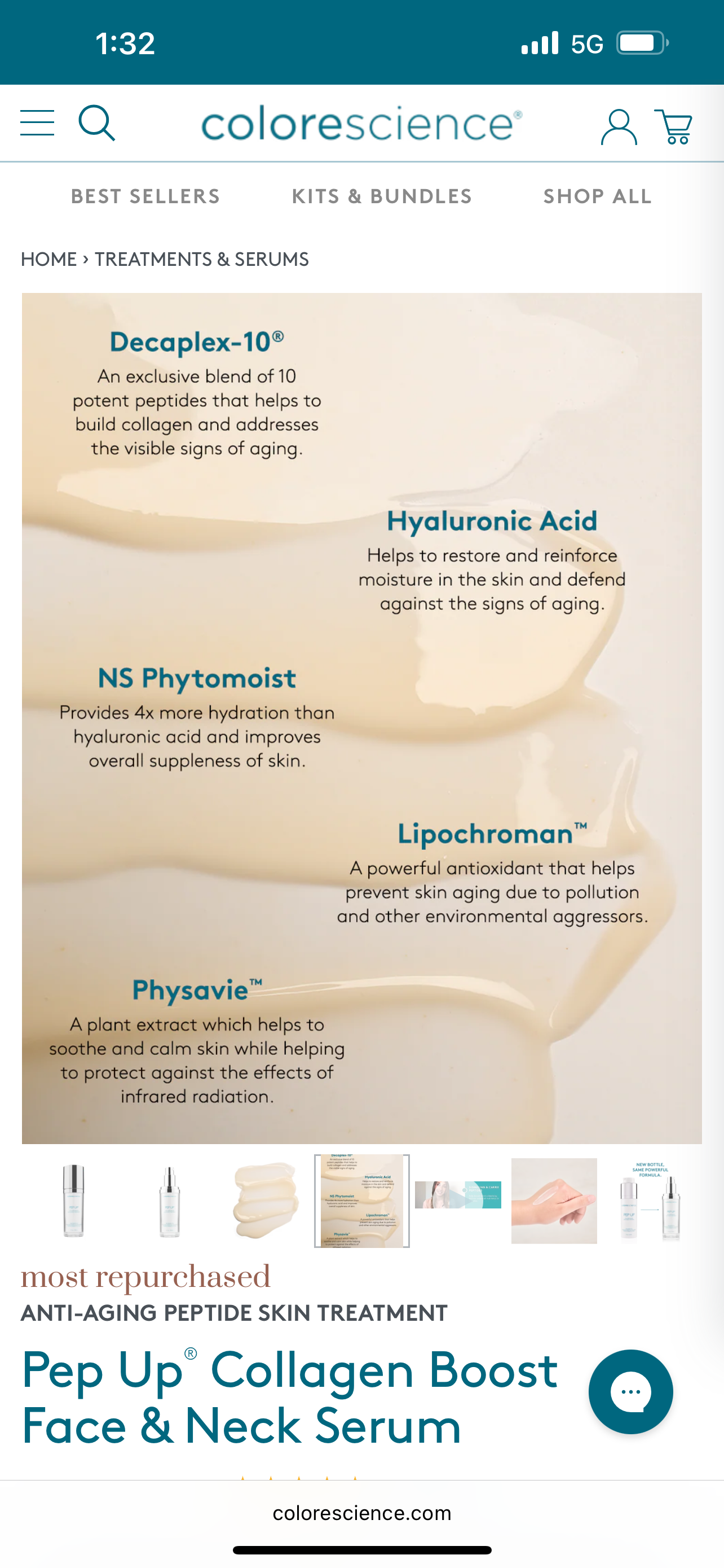 Pep Up® Collagen Boost Face & Neck Serum